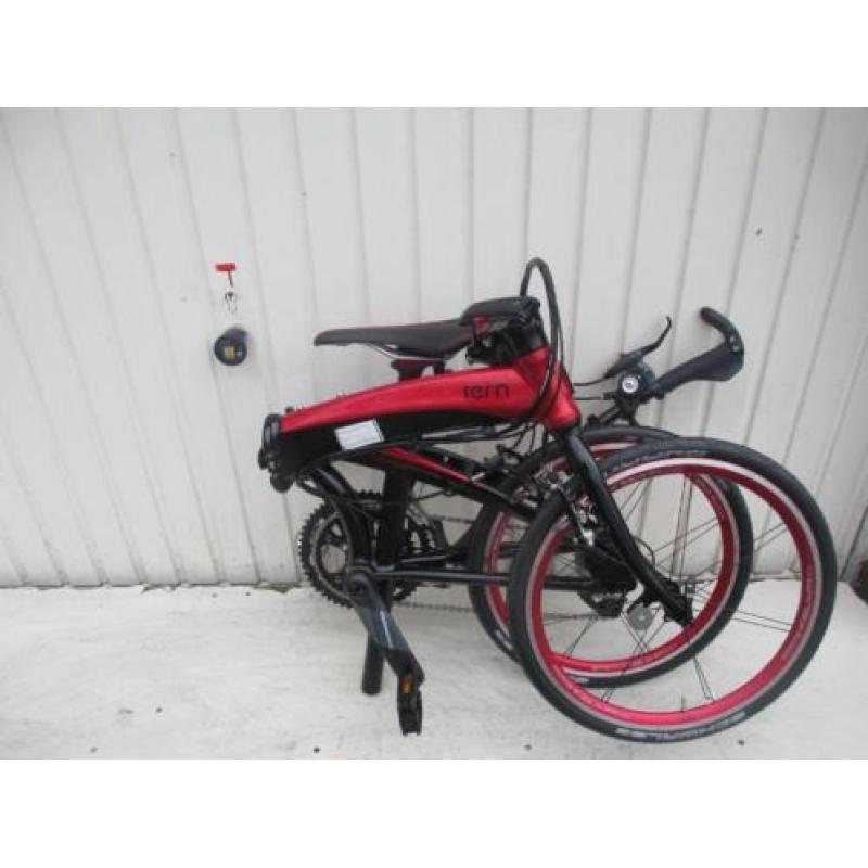 Overjarige nw. Tern vouwfiets, hoger segment 20 versn.