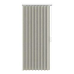 Decosol Lamellen verticaal stof linnen wit