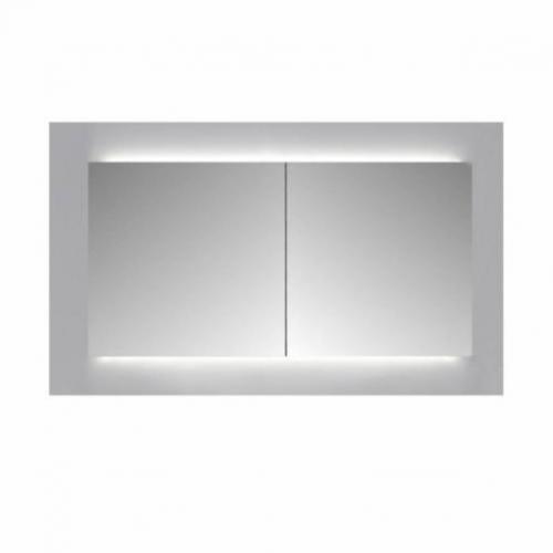 Spiegelkast Sanicare Qlassics Ambiance 100 cm 2 Deuren Tr...