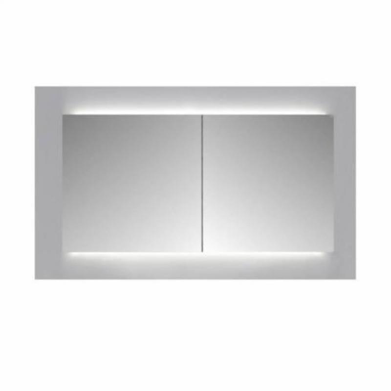 Spiegelkast Sanicare Qlassics Ambiance 100 cm 2 Deuren Tr...