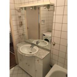 Badkamermeubel met marmer blad