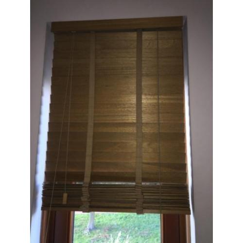 eiken houten jaloezie 60 cm