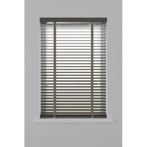 Decosol Horizontale jaloezie hout 50mm taupe