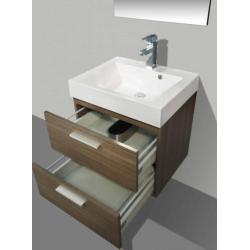 Badmeubel New York Grey Oak 58 cm