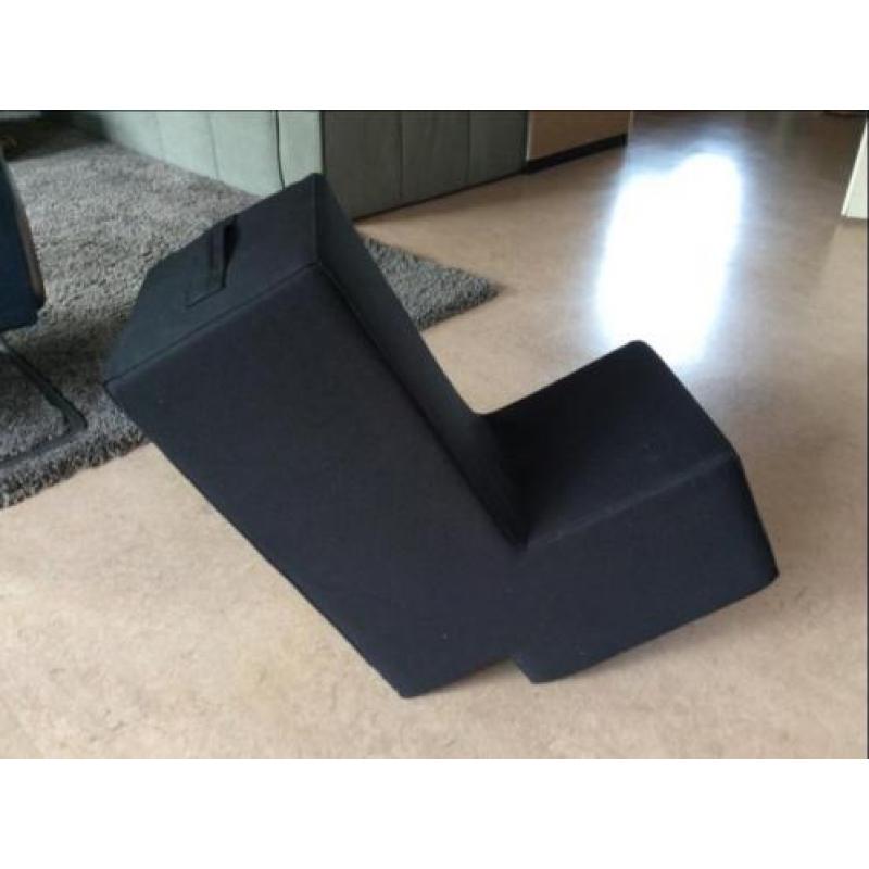 Lummel zitelement, zwart zo goed als nieuw