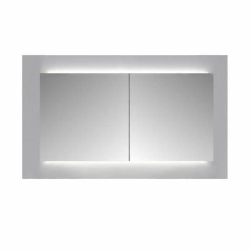 Spiegelkast Sanicare Qlassics Ambiance 100 cm 2 Deuren Tr...