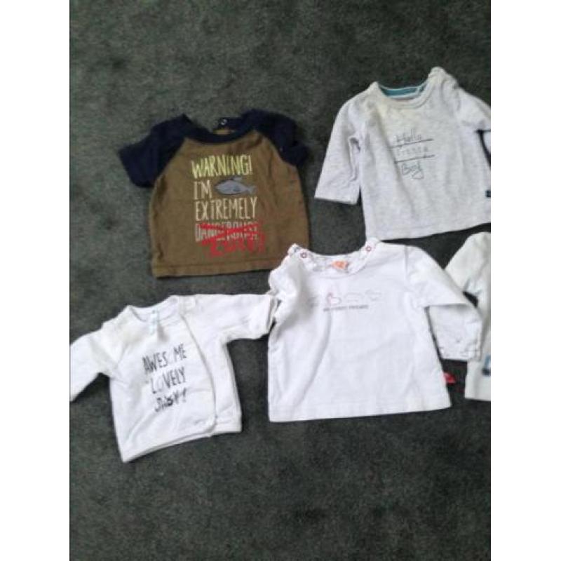 Shirts / broeken / rompers maat 50 - 56