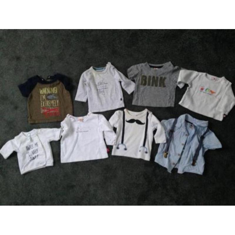 Shirts / broeken / rompers maat 50 - 56