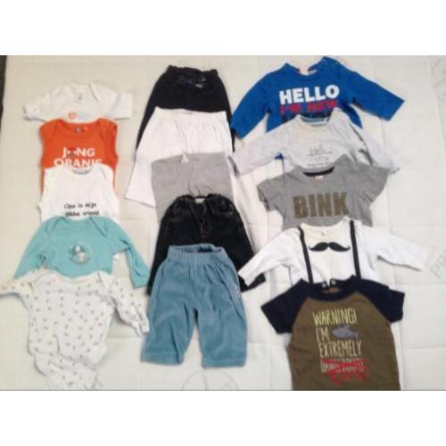 Shirts / broeken / rompers maat 50 - 56