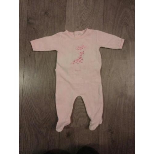Babypakje maat 50, roze