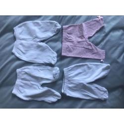 Pakket Baby meisjes kleding maat 50 (met name prenatal)