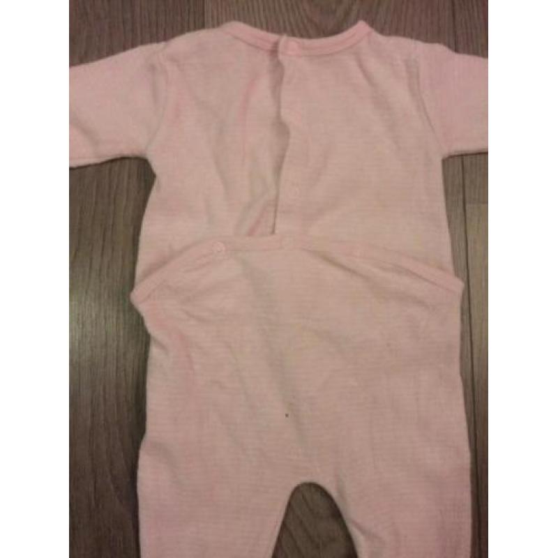 Babypakje maat 50, roze