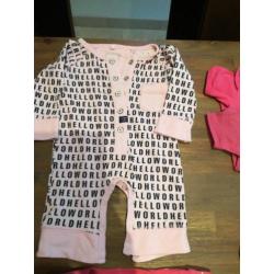 Mooi pakket voor een meisje, maat 50, 22 items