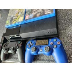 Playstation 4 500GB met FIFA 17, WW2, Camera, Headset