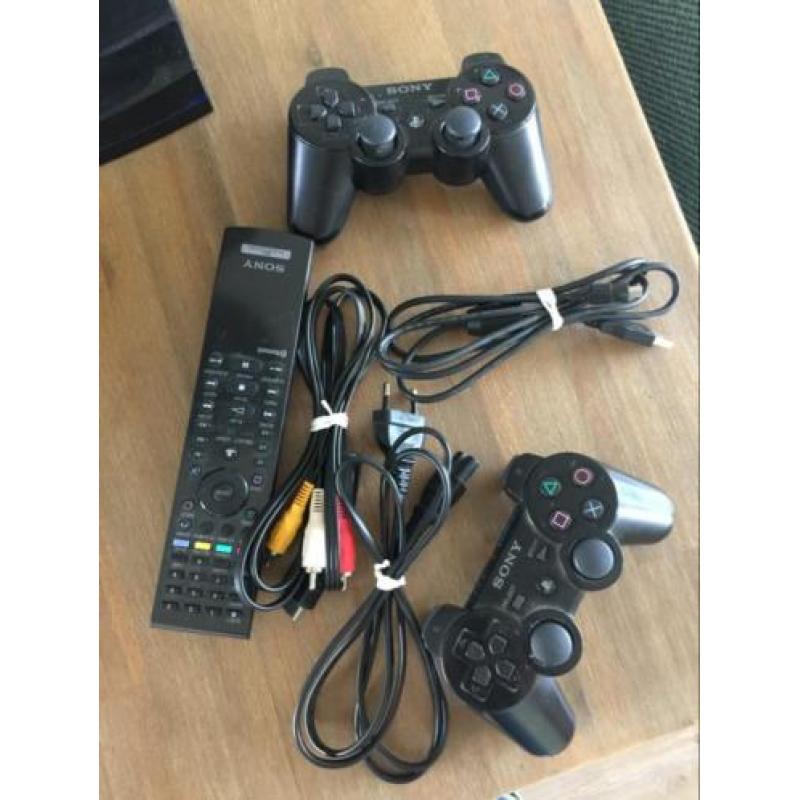 PlayStation 3 Ps3 met 10 spellen en 2 controllers