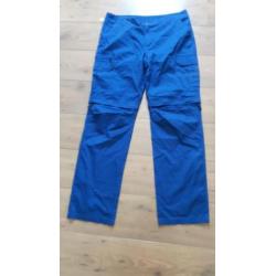 NIEUWE kobaltblauwe afritsbroek mt XXL!
