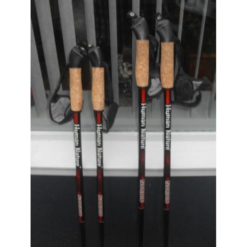 Mooie Nordic Walking poles/stokken. z.g.a.n + nieuw