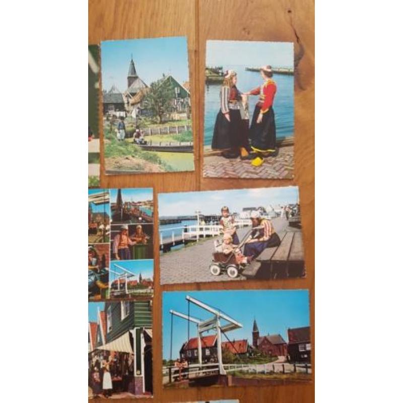 Marken anzichtkaarten klederdracht jaren 60 beeld kinderen