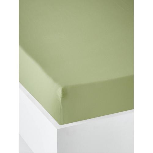 Effen hoeslaken kind Oeko-Tex® pistache