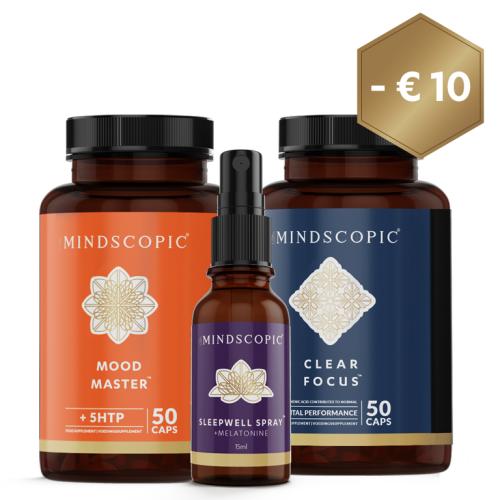 PERFORM PACKAGE - Supplementen MINDSCOPIC - 24H Brain Support - Vegan