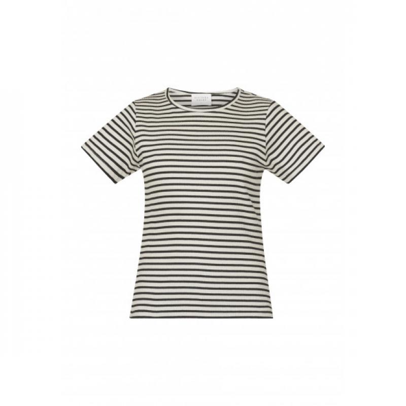 Sisters Point - Zwart Shirt streep Zwart XL