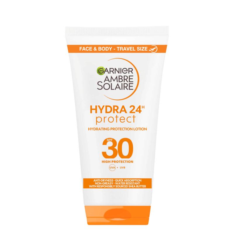 Garnier Ambre Solaire Ultra-Hydrating Sun Cream SPF 30 50ml Travel Size