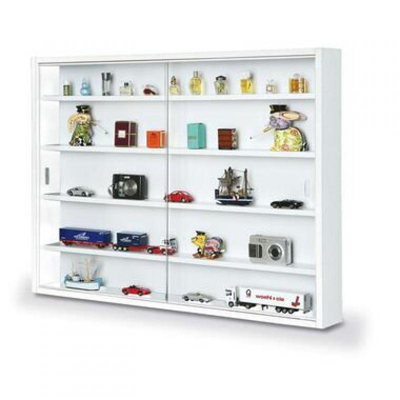 Vitrine Compilati - wit - 60x80x9,5 cm - Leen Bakker