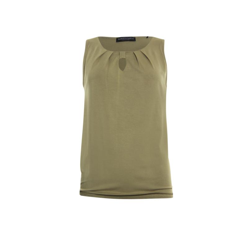 Singlet met ronde hals