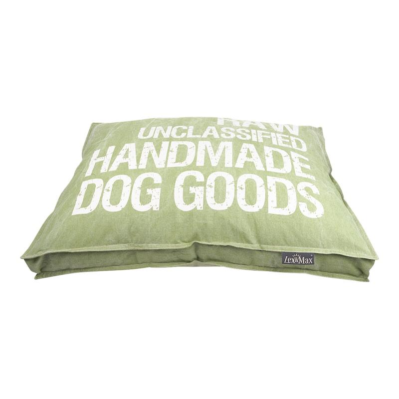Lex Max Hondenkussen Unclassified Groen Boxbed 90 x 65cm