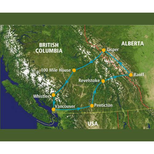 Great Parks of the West (15 dagen)