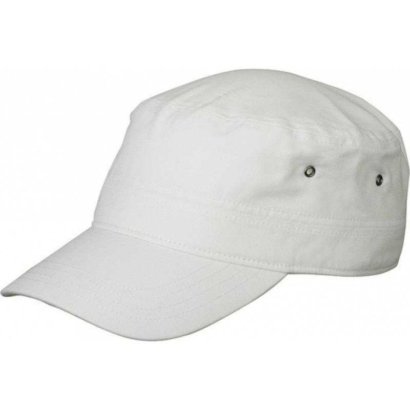 Witte rebel Militairy cap