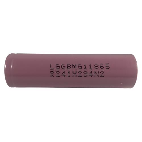 LG 18650 MG1 Li Ion 2800mAh unprotected flat top