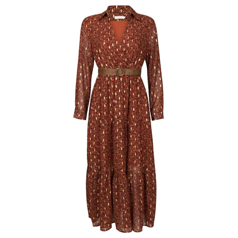 Jurk Cheetah Gold