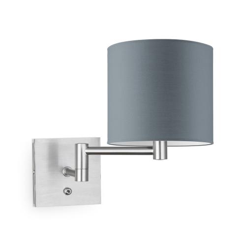 wandlamp Swing Bling Ø 20 cm - lichtgrijs