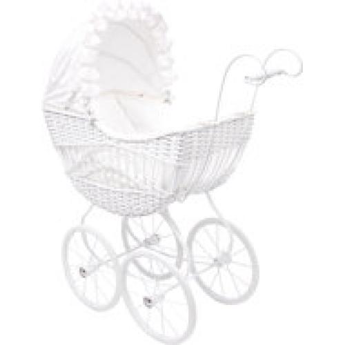 Houten vintage poppenwagen Evelin