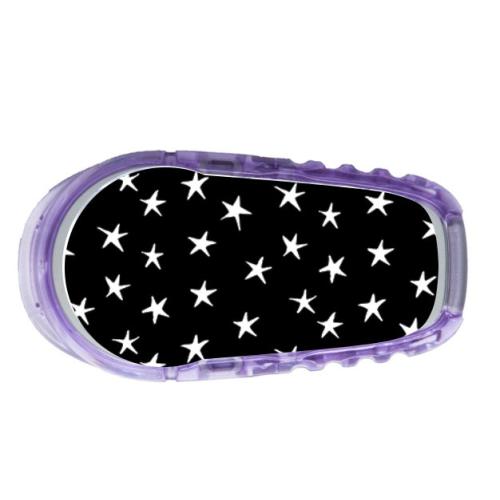 Dexcom G6 Sensor Black & White Stars