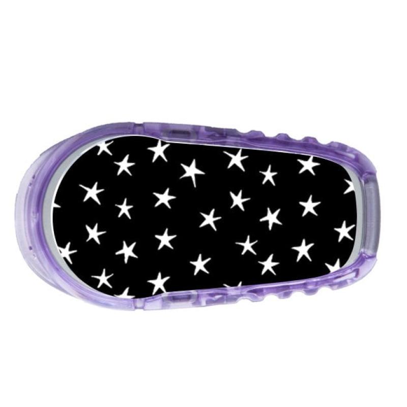Dexcom G6 Sensor Black & White Stars