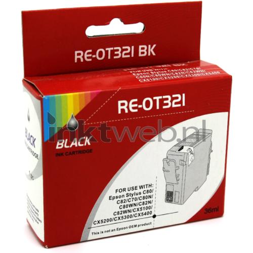 Huismerk Epson T0321 zwart