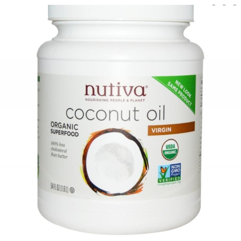 Organic Virgin Coconut Oil (1600 ml) Nutiva