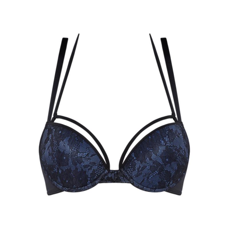 the art of love push up bh | wired padded bijou blue 75D