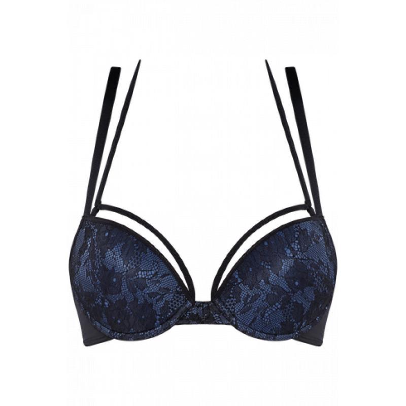the art of love push up bh | wired padded bijou blue 75D