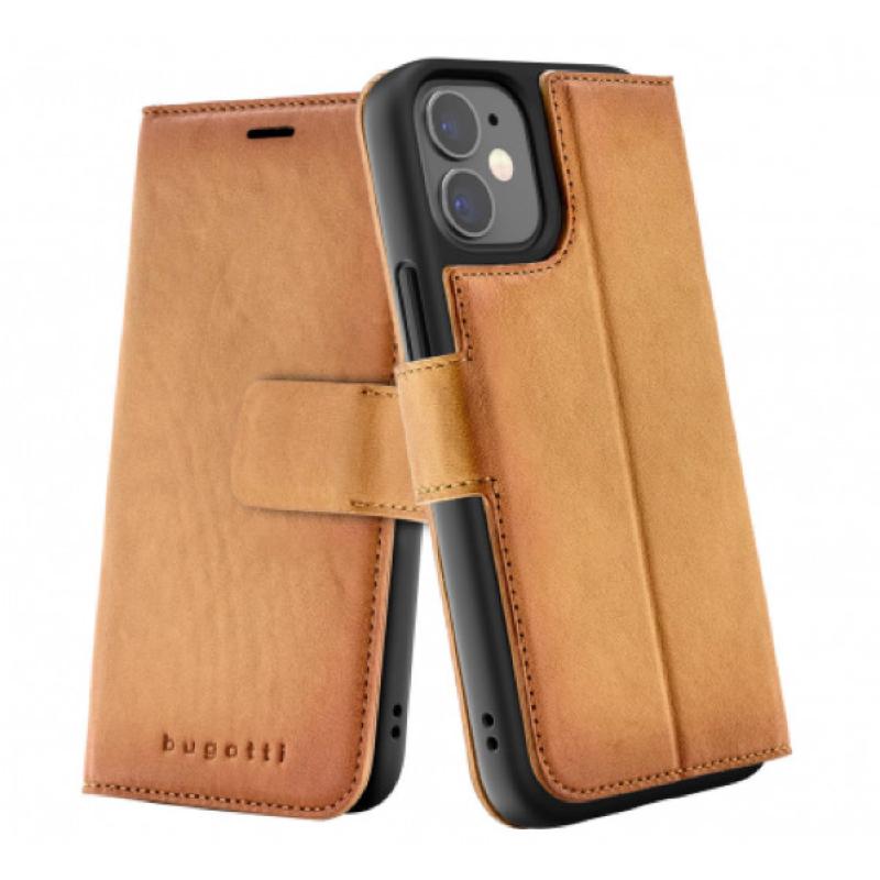 Bugatti Zurigo Wallet case iPhone 12 Mini bruin
