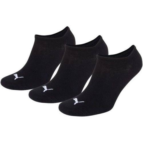 Puma sokken invisible zwart 3 pack 35 38