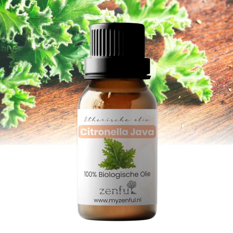 Citronella (Java) olie biologisch 5 ml