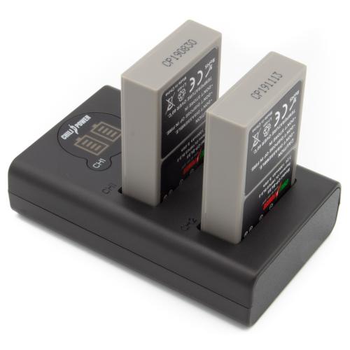 ChiliPower BLS 5 Olympus USB Duo Kit Camera accu set