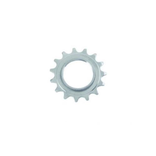 Fixed Tandwiel 15t - Zilver + Lockring