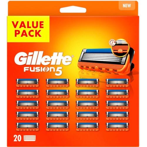 Gillette Fusion5 Scheermesjes 20 Stuks Verpakking