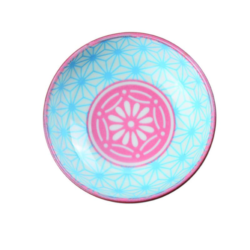 Blauw Roze Sauskom Star Wave 9.5 x 3cm