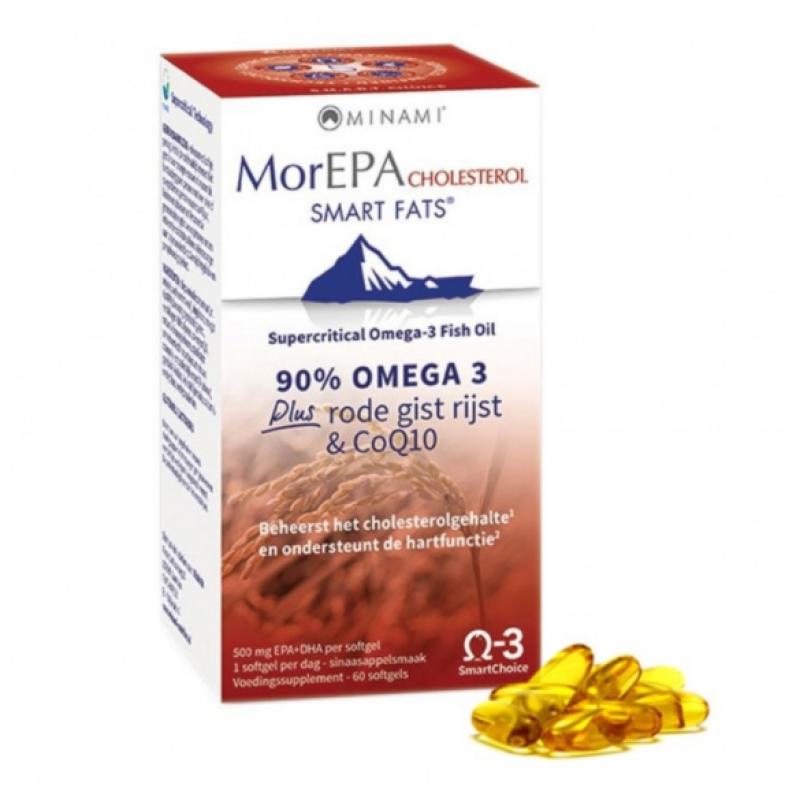 MorEPA Cholesterol Smart Fats (30 Capsules) Minami