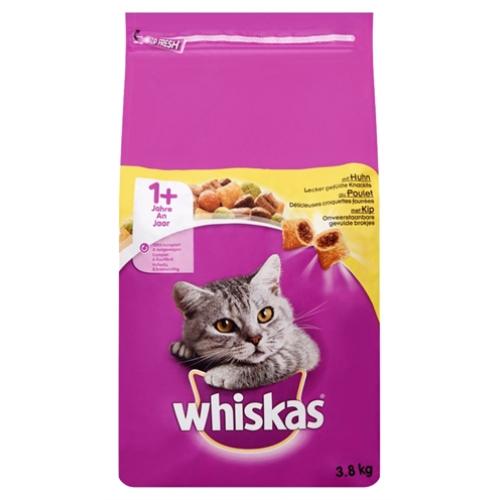 Whiskas Droog Adult Kip 4 Kg